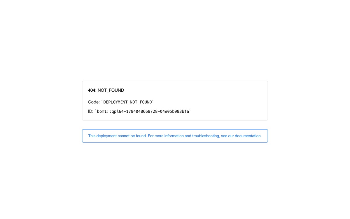 Screenshot of the Tome website